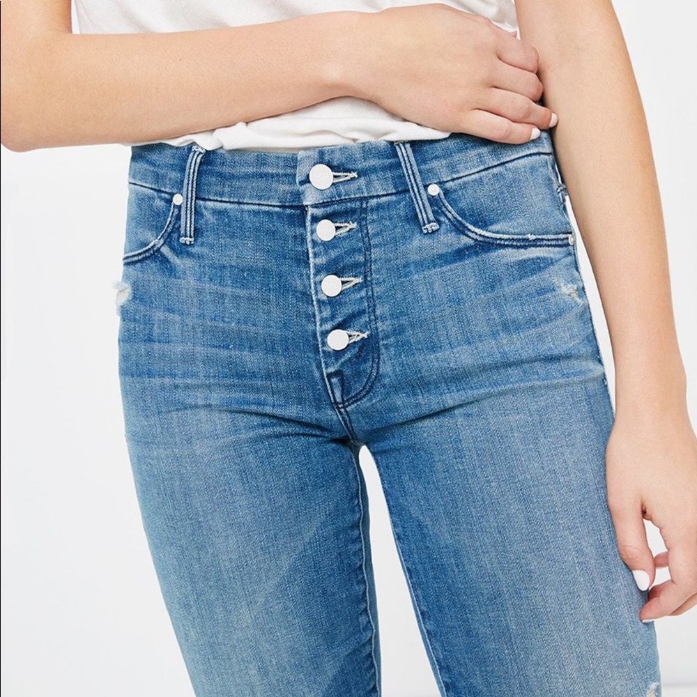 Mother denim, The pixie Graffiti girl